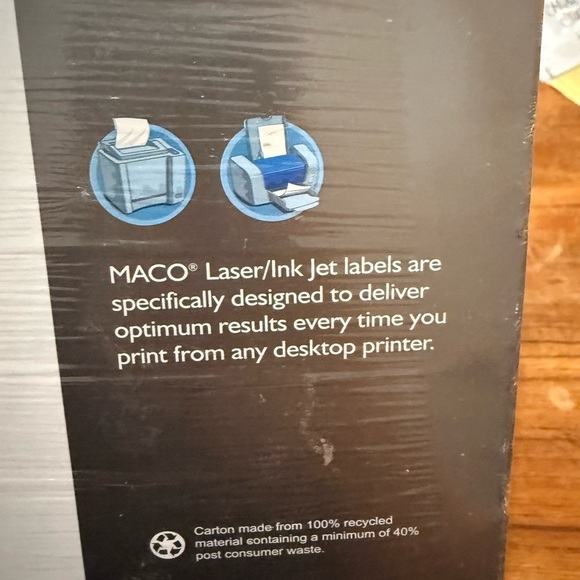 Maco Laser & Ink Jet Labels NWT - Picture 9 of 9